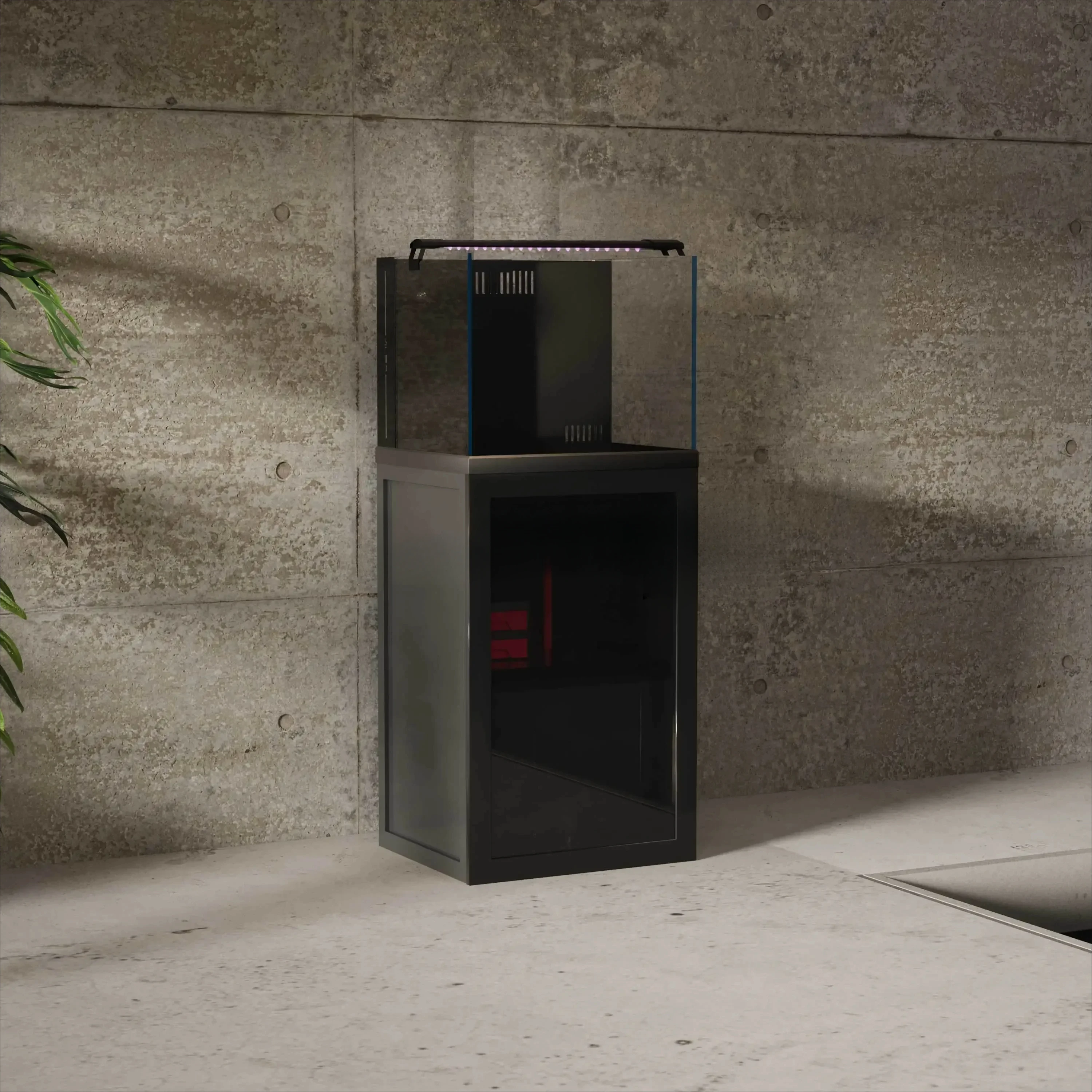 

Bottom filtration water tank, ultra white glass fish tank, square water tank, landscape aquarium