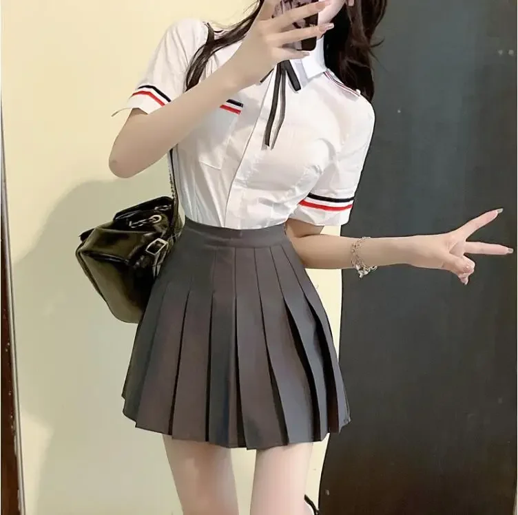 ネイビー風 JK 制服 日本語教室 セーラー 学生服 女の子