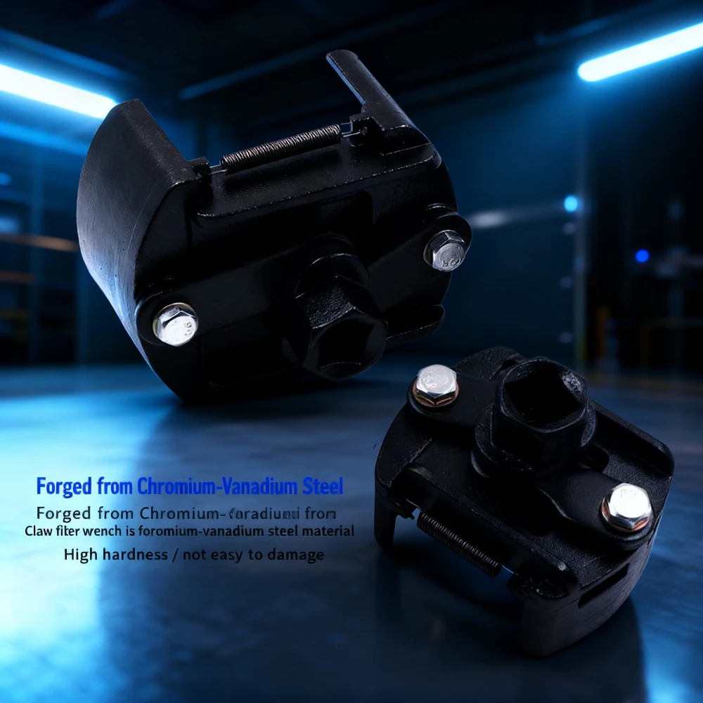 

Инструмент для снятия ключа масляного фильтра, регулируемый, прочный набор гаечных ключей для крышек, универсальные автомобильные аксессуары, подходит для большинства топливных фильтров