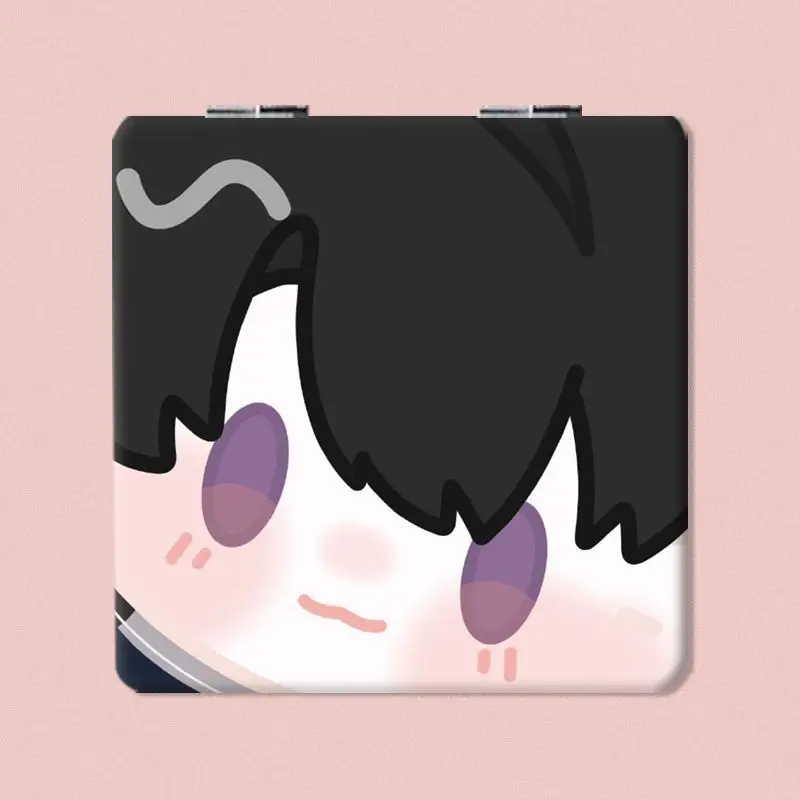 New Love and Deepspace Xavier Zayne Rafayel Caleb Cute and Creative Cartoon Folding Mirror Simple and Versatile Cosmetic Mirror