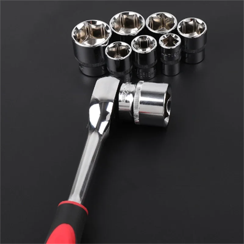 1pc 8MM 9MM 10MM 11 12 13 14 15 16 17 18 19 20 21 22 23 24 hexagon 1/2 short socket Wrench Head Sleeve Chrome vanadium alloy