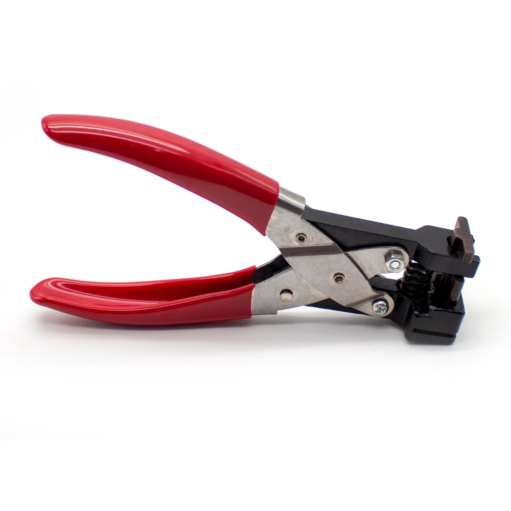 T-Shape Hole Punching Pliers Slot Cutter Puncher Cardboard PVC Card Manual Punch Tool 26x8x4MM