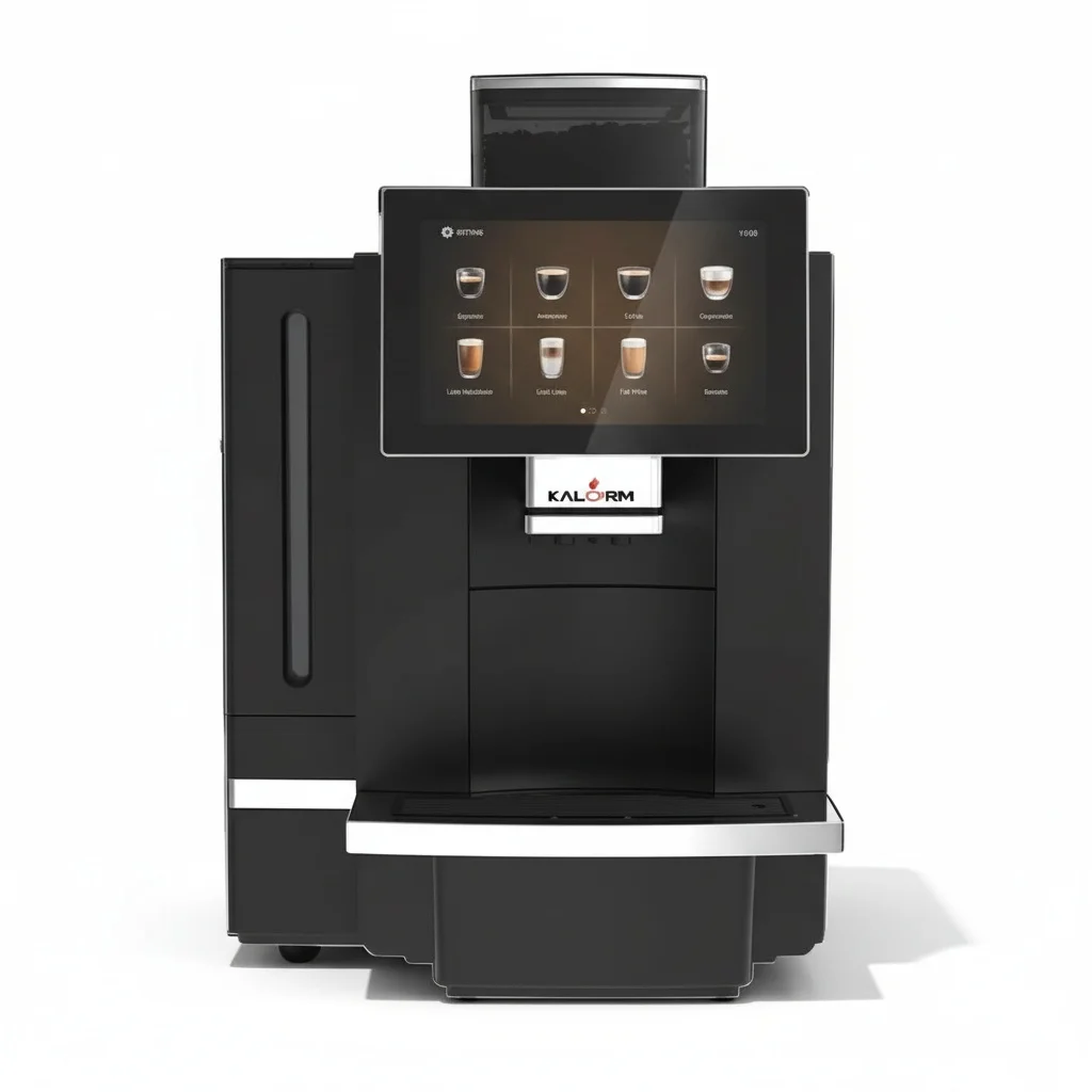

Fully Automatic Coffee Machine, K95PLUS 3100W Commercial Espresso Maker, 9 Bar Touchscreen Coffee Brewer, 511x390x582mm for Cafe