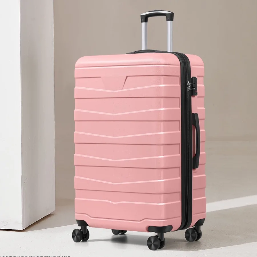 

20 Inches Carry On Luggage, Lightweight ABS+PC Hard Case Suitcase With 360° Rotating Silent Wheel, With TSA Lock, Airline Appro