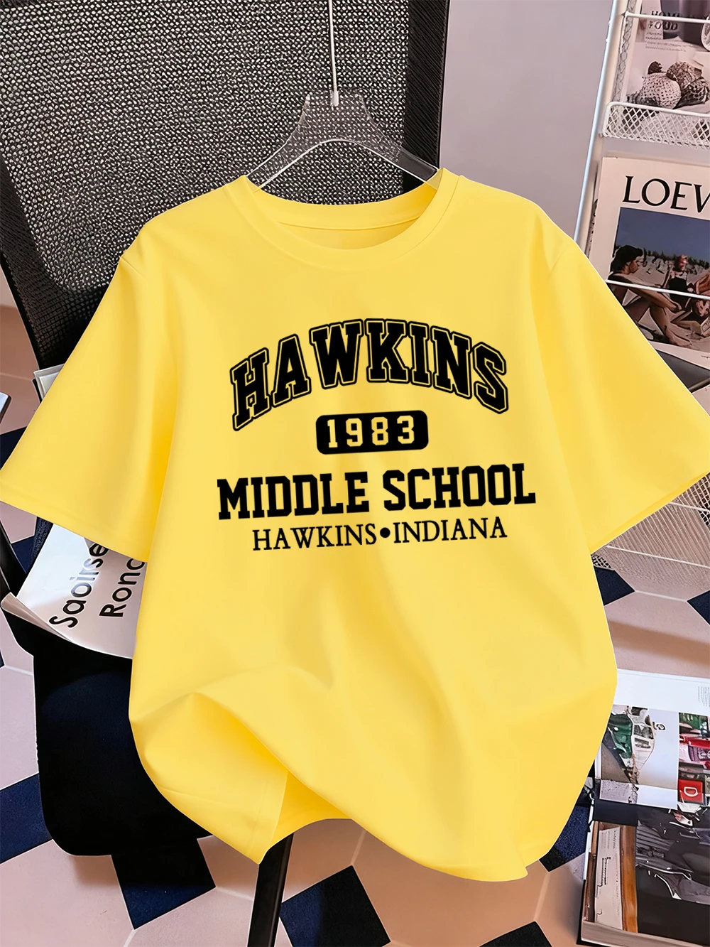 Indiana Hawkins 1983 T-Shirt femme coton été