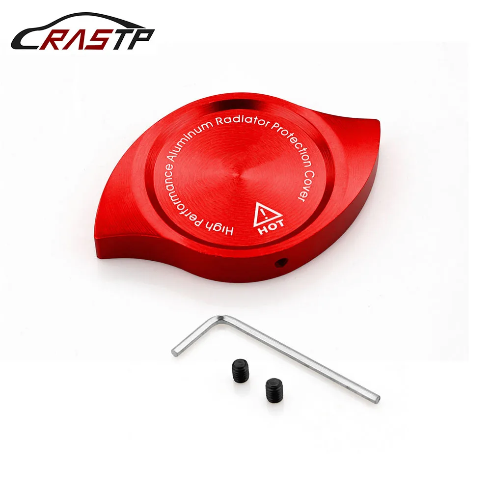 RASTP-Aluminum Radiator Protection Cap Cover for HONDA Accord Civic CR-V CR-Z CRX City Jazz Prelude RS-CAP007