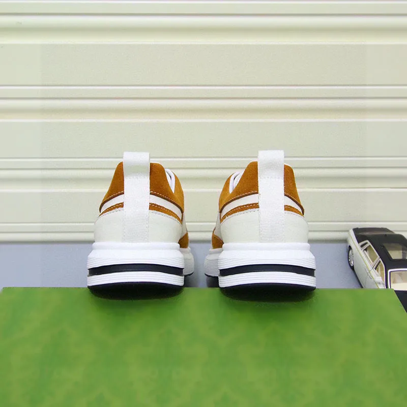 Spring New Breathable Trendy Luxury Board Shoes Light Luxury and High Grade Small White Shoes Men's Top Layer Cowhide