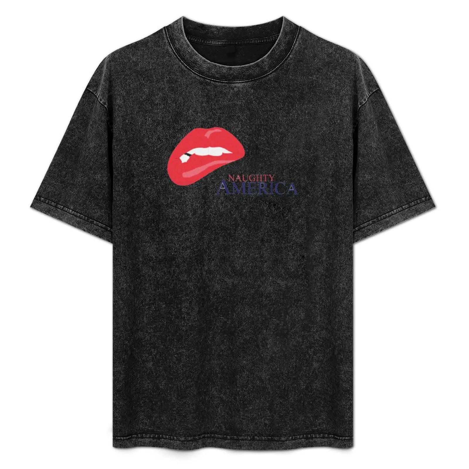 

Naughty America T-Shirt Gym Exercise Short Sleeve T-Shirt