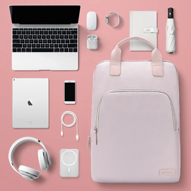 Women Backpack Casual Fashion Student Bag Korean Style Versatile Travel Laptop Backpack Computer Bag