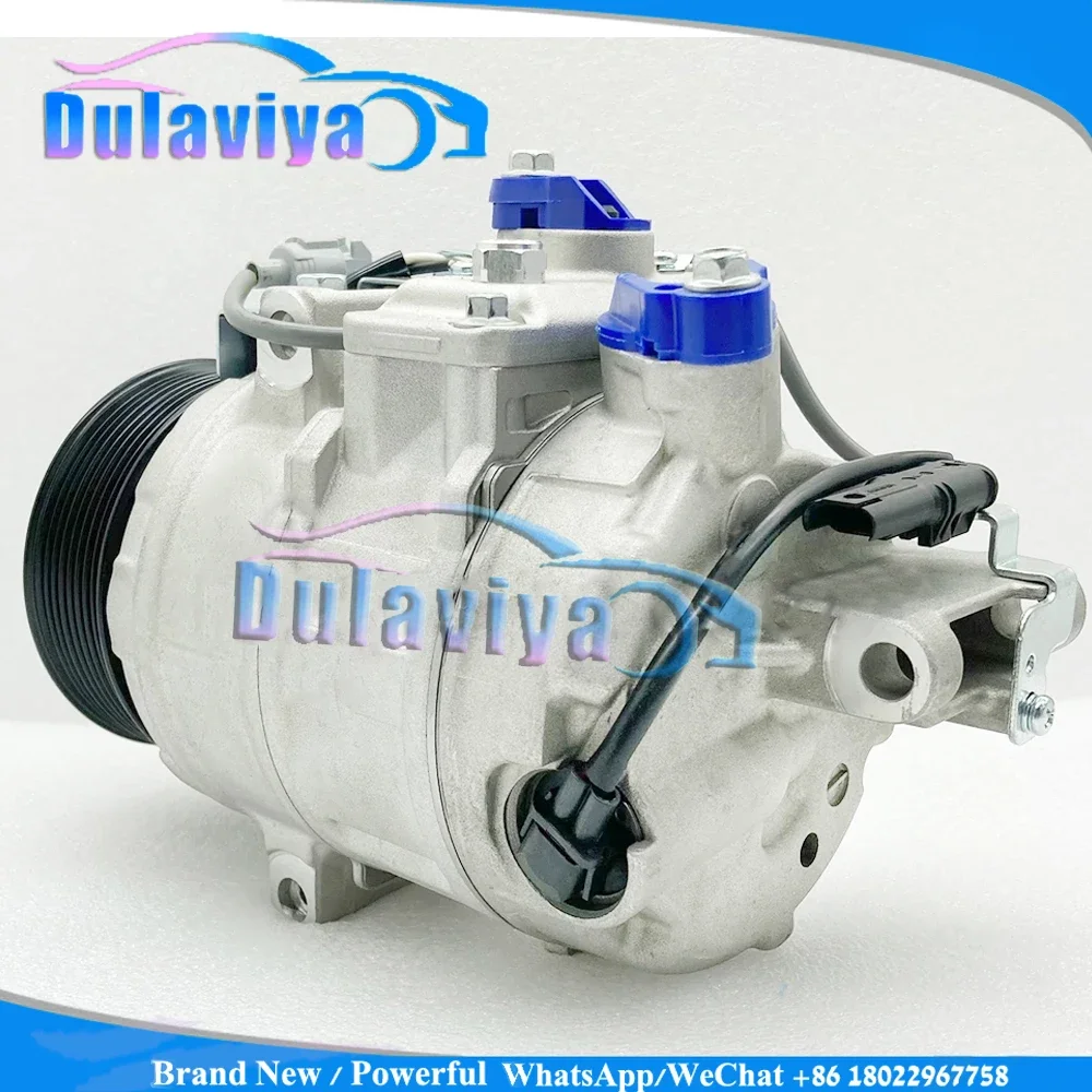 Compressore 7 sbu17c AC per BMW F20 F30 F32 F07 F10 F06 F01 6 cilindri benzina 64529154070 64529217868 64529399060 8PK