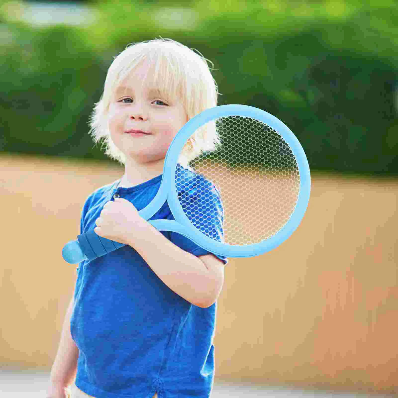 2 Pcs Racquet for Children Racket Kids Outdoor Fitness Equipment Sports Baby