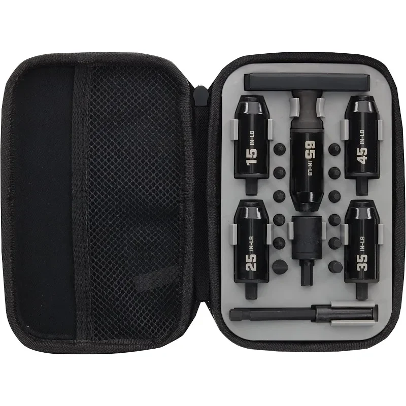 Stix with 12 Screwdriver Bits, 5 Torque Limiters, and Storage Case for Firearm Building and Maintenance