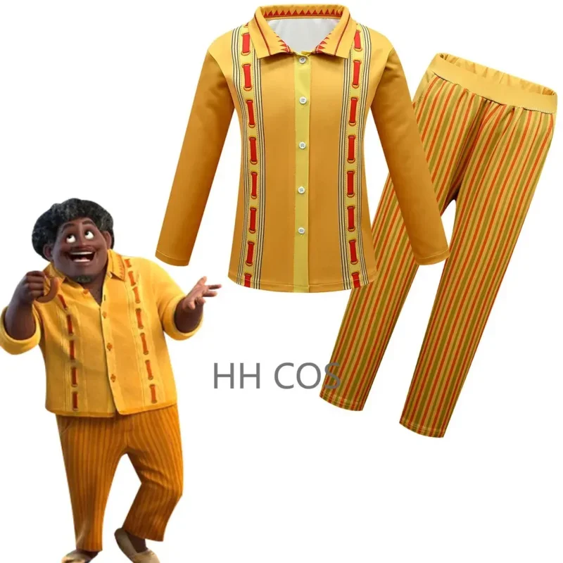 Charm Felix Boys Costume Halloween Kids Cosplay Shirt Trousers Children Party Suit Movie Charm Cosplay Costume