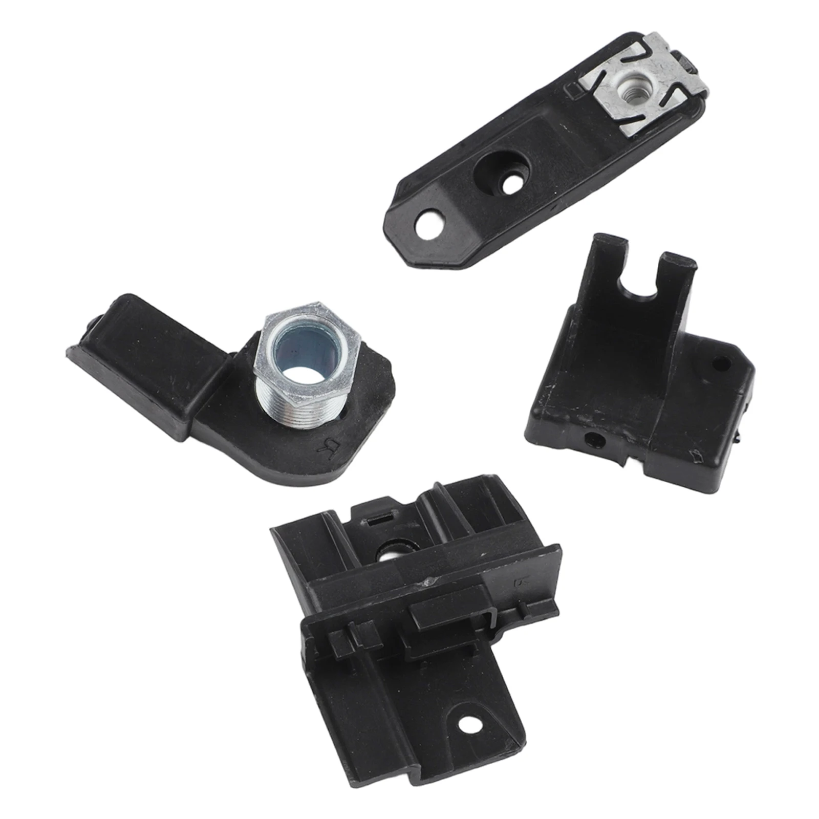 

As Shown Bumper Headlight Bracket Automotive Headlight Replacement Kit Easy Installation Process Plastic And Metal Construction