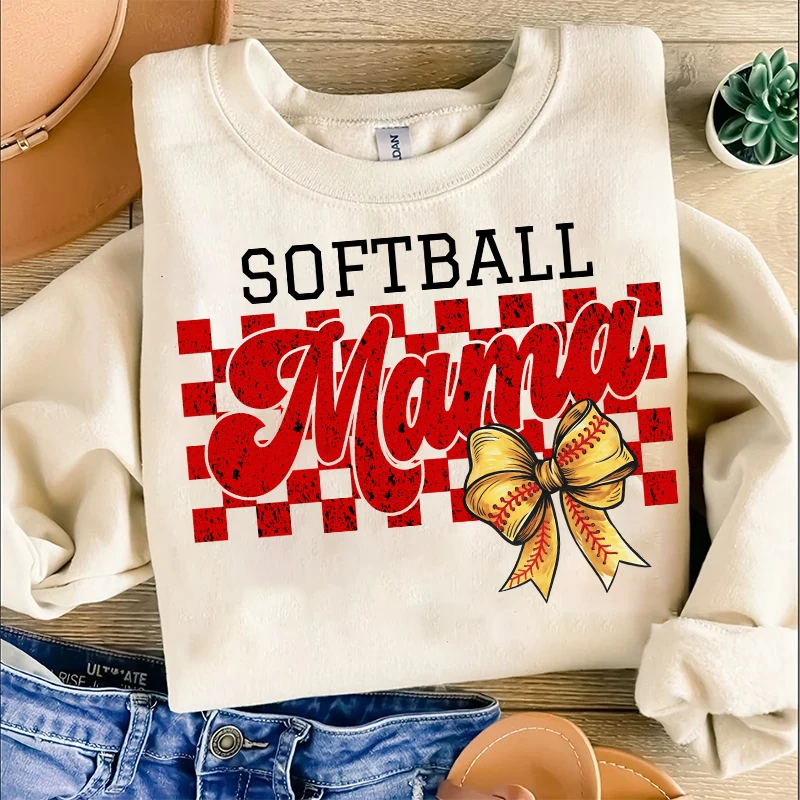 Iron Heat DTF Mother's Day Transfer Sticker Clothing Bow Design Thermals Transfer Print Appliqued DIY T Shirts Washable Patches