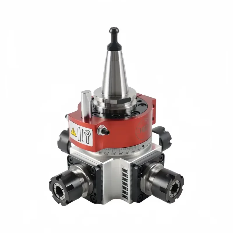 HQD motor manufacturer numerical control ATC spindle aggregate ISO30 ER25 four-sided corner head