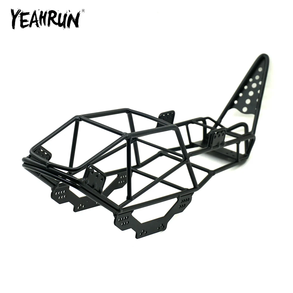 YEAHRUN Metal Roll Cage Chassis Frame Body Set For Axial SCX10 1/10 RC Crawler Truck Accessories Parts