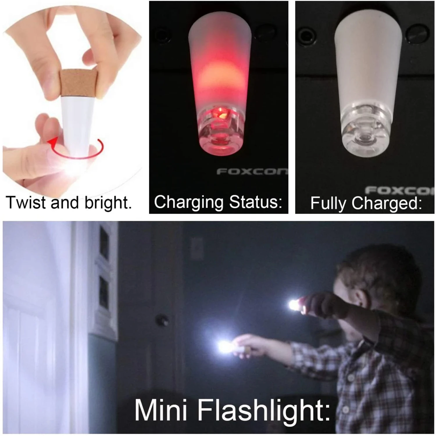 Mini lampes à vin nickel é écologiques rechargeables, solution d'éclairage verte durable, parfaite pour la fête, nouveau style de vie créatif