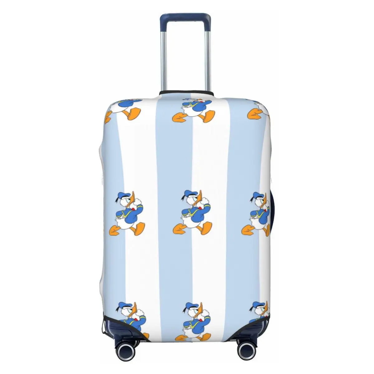 

Индивидуальный чехол для чемодана с аниме-уткой Дональдом, моющийся, для путешествий