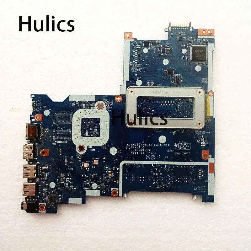 Hulics Used AHL50 ABL52 LA-C701P 815244-501 815244-001 For HP Pavilion 15-A 440 G3 Laptop Motherboard I5-5200U Main Board