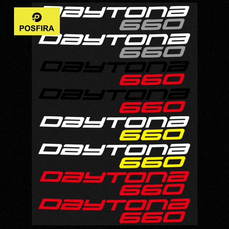 

POSFIRA Motorcycle Sticker Waterproof Decals for Triumph Daytona 660 Accessories Daytona660 2024 2025 Vinyl Motorbike Stickers