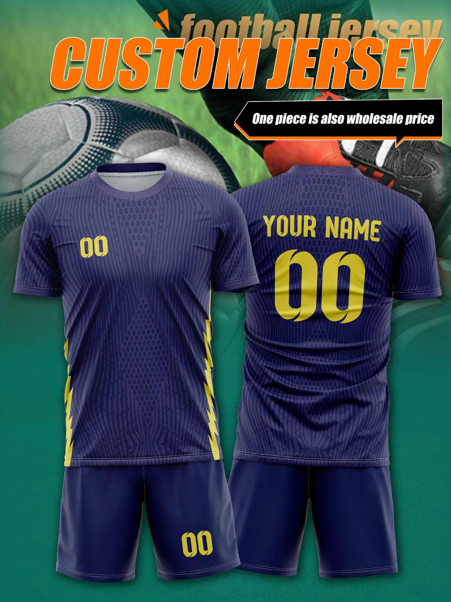 

Футбольная майка с индивидуальным изображением, номером и именем, печатью лозунга команды, вдохновляющими фразами, спортивная экипировка для тренировок по футболу