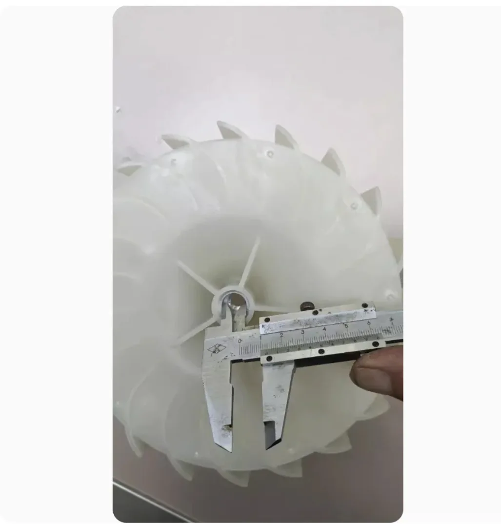 

SX Dryer Fan Impeller for Haier Original GDZ10-1 GDZ10-0677 Plastic Dryer Blower Fan Wheel Blade Replacement Accessories