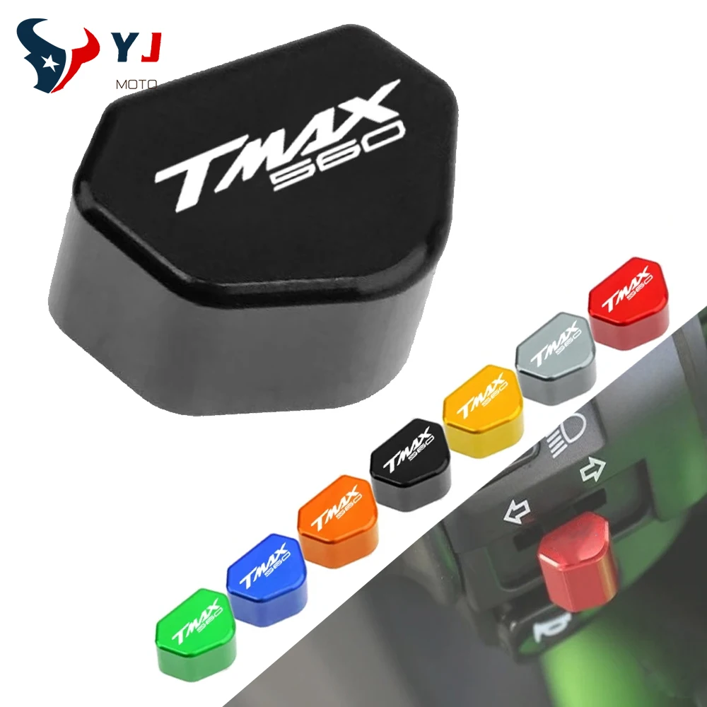 

For YAMAHA TMAX T MAX T-MAX 560 T-MAX560 TMAX560 Tech Max Mototcycle Switch Button Turn Signal Switch Key Cap