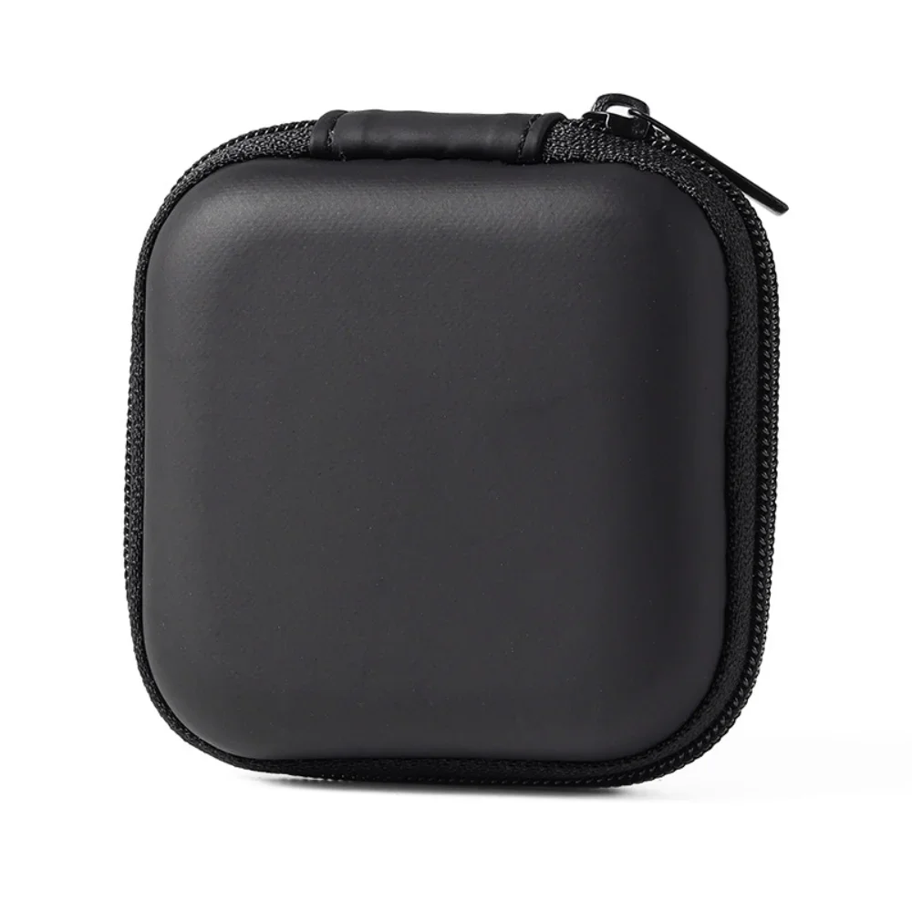 Mini Portable PU Storage Bag Pouch Carrying Bag Zipper case For Bluetooth Earphone/Charging/Data line Cable ect Accessories