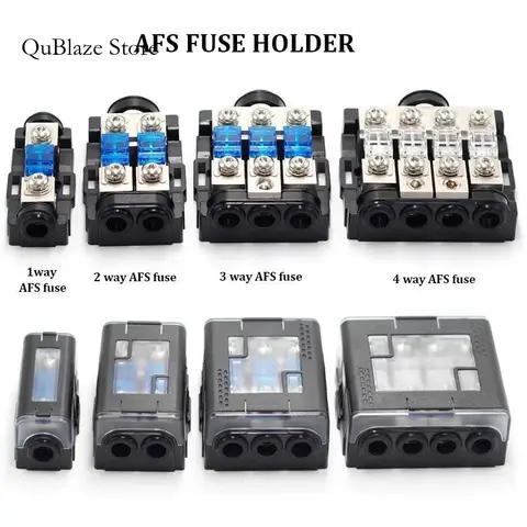 Custom Automotive Mini Waterproof 12V 24V DC Car Audio Anl Fuse Holder Box
