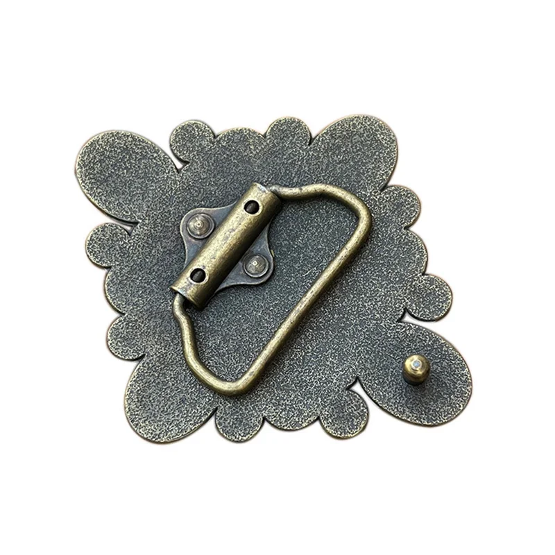 Hebilla de cinturón turquesa bohemia de aleación de zinc en estilo occidental