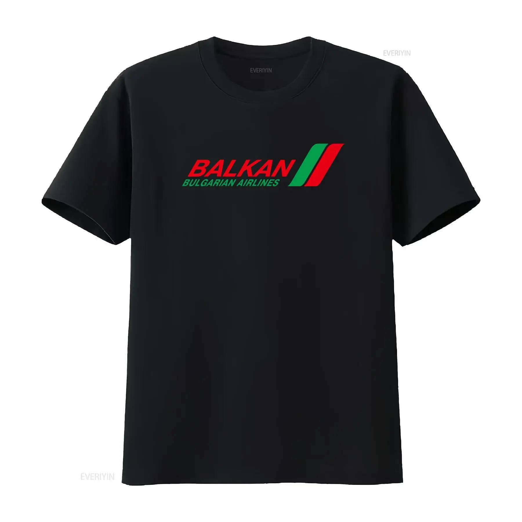 Balkan Bulgarian Airlines Pilot Crew Retro Logo T Shirt Air Travel Souvenir  vintage Washed Breathable graphic Soft Unisex