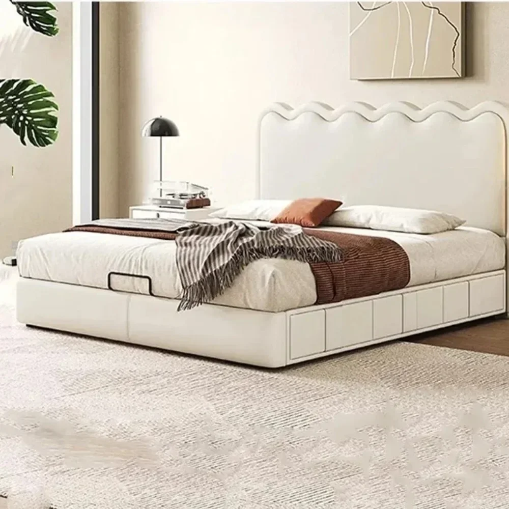 Creative Sleeping Massage Bed Queen Office Double Children Luxury Modern Bed Wooden Safe Mobile Italian Beliche Hotel Furniture
