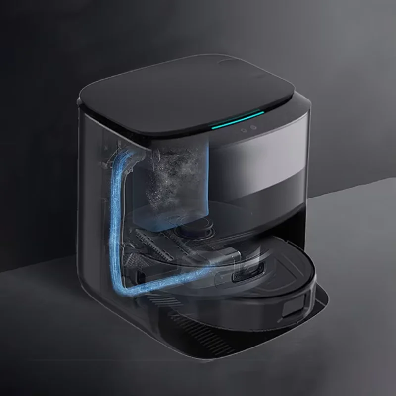 8000Pa Robot Vacuum Cleaner And Mop Flexiarm Design Robot Vacuum And Mop Cleaner With Self Cleaning