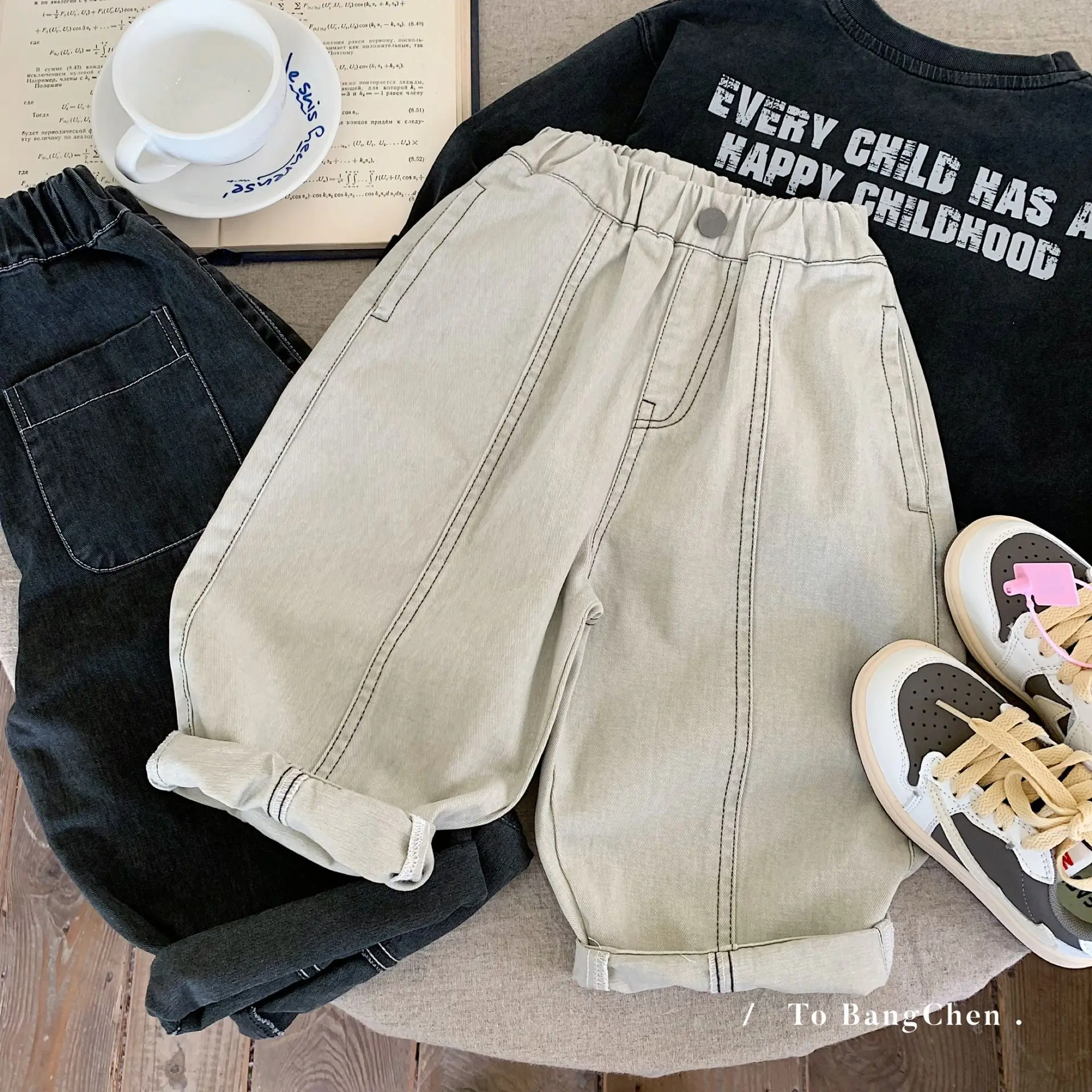 Children's Pants 2026 Autumn New Korea Boys' Loose Casual Pants Boys' Pants Versatile