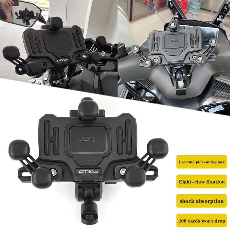 2026 Fit For KYMCO DTX 360 Accessories DTX360 DTX-360 360DTX Motorcycle GPS Phone Holder Stand Phone Stand Navigation Bracket