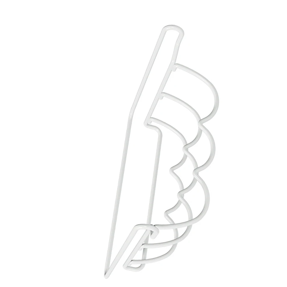 

Sleek Finish Iron Fridge Wine Bottle Holder Refrigerator Organizer Versatile Design for Fridge Wine Cabinets and More