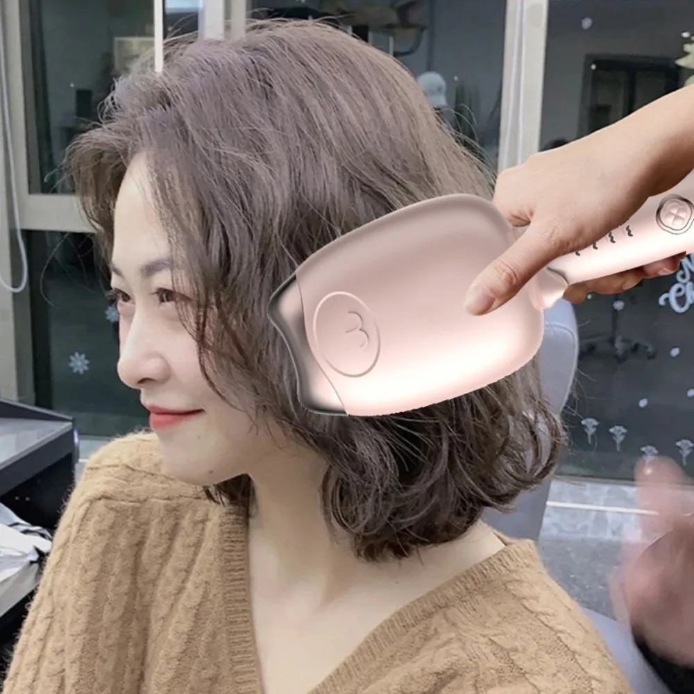 

32 мм щипцы для завивки волос с яйцом, 4 регулируемые температуры, противоожоговые, глубокие волны, щипцы для завивки волос, большая волна, шина, быстрый нагрев