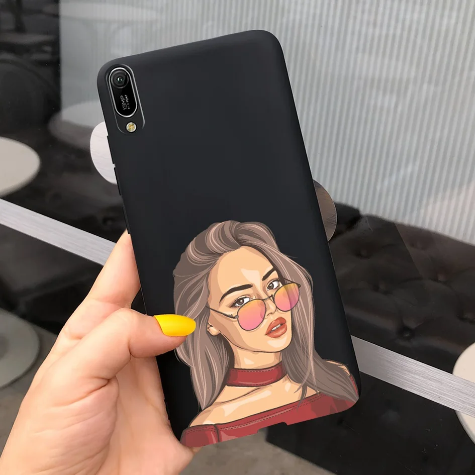 Huawei Y6 2019 Case Cover For Huawei Y6 Pro 2019 Phone Cases MRD-LX2 MRD-LX1 MRD-LX3 Soft Cover For Huawei Y 6 Y6Pro 2019 Fundas