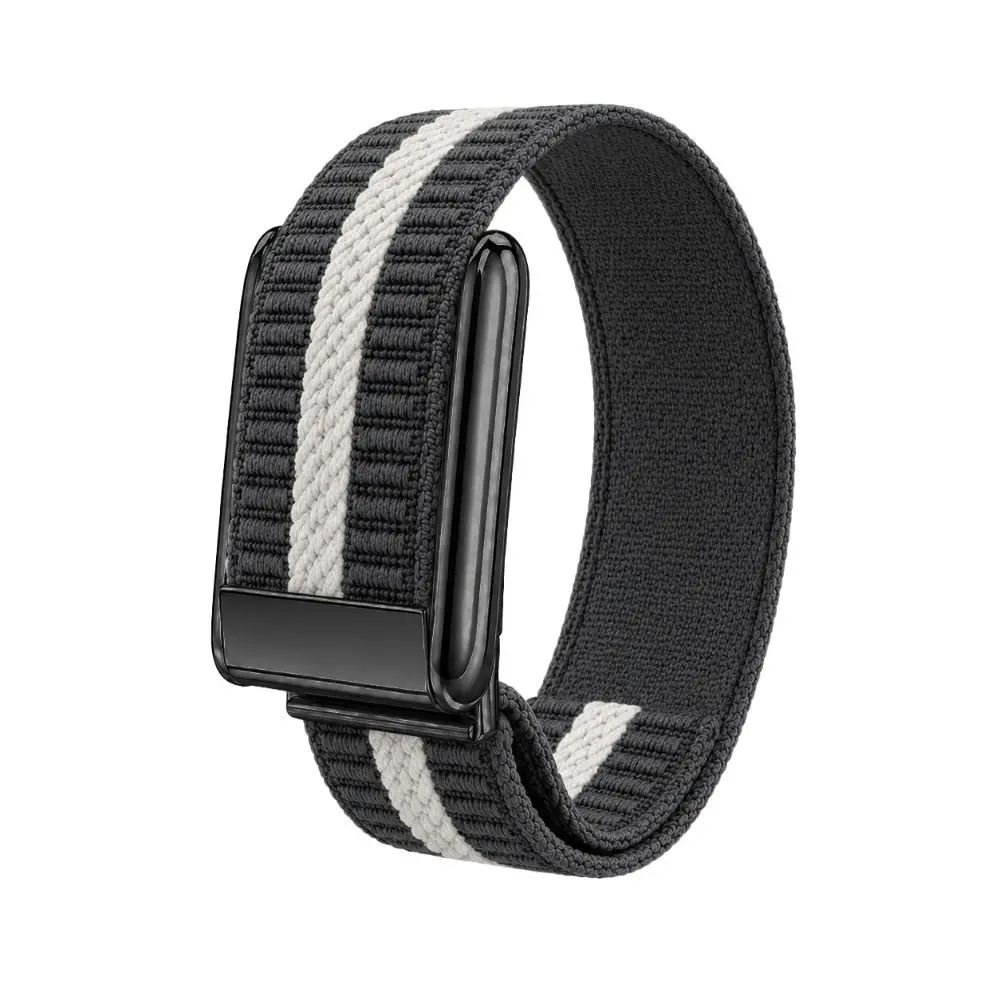 Adjustable Elastic Wrist Band Breathable Sweat Resistant Nylon Sport Band Knitted Cozy Sport Watch Strap for Whoop 5.0 One/Peak