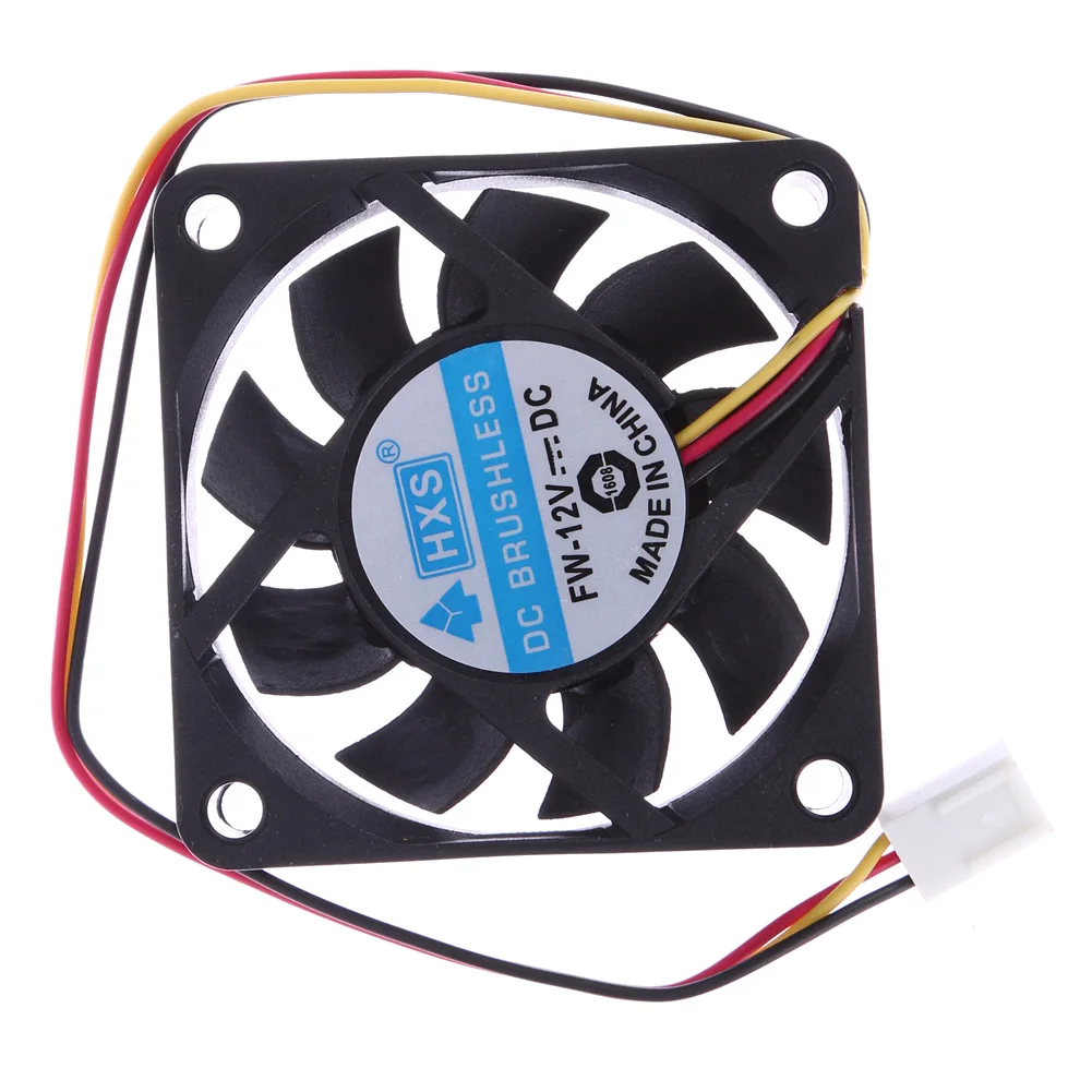 60mm Case Fan DC 12V 3Pin PC CPU Cooling Cooler Fan 4500RPM Computer CPU Cooling Fan PC Case Chassis Fans Computer Accessories
