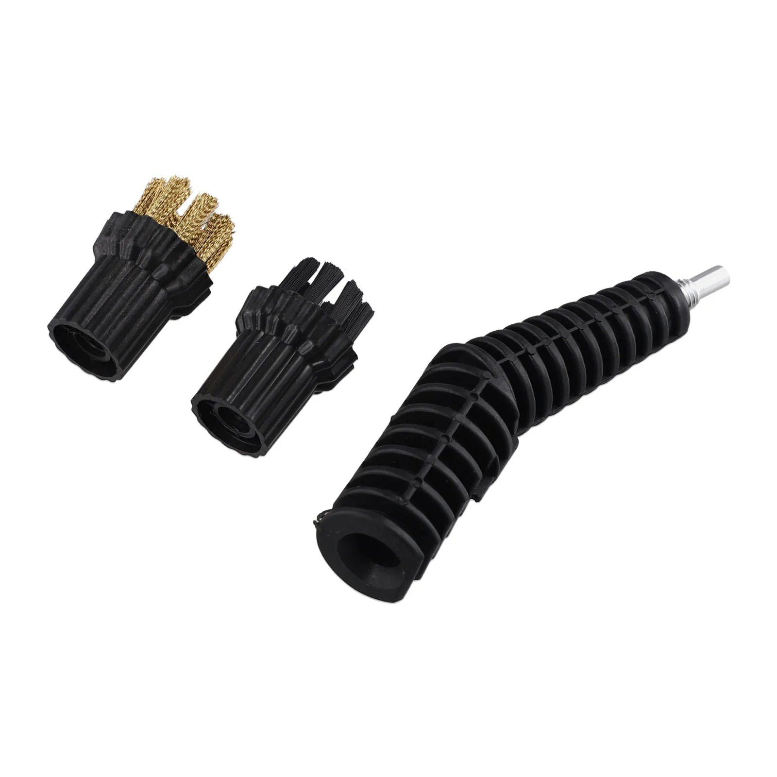 3pcs/sets Nozzel Brush And Brass Nylon Brush Head 2024 New for Steam Mop X for Steam Mop Cleaners Replacement Accessories