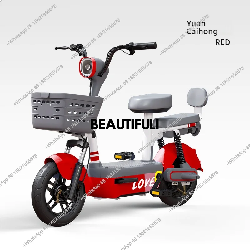 Electric Bicycles for Both Men and Women, Electric for Two Adults, 48V Lithium Batteries, Lightweight Shock Resistant