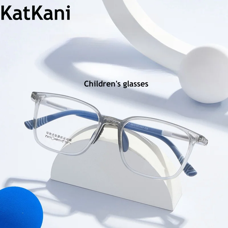 Silicone Children's Eyeglass Frame Comfortable Sporty And Non Slip For Boys And Girls Eye Frame Optical Prescription Glasse7317