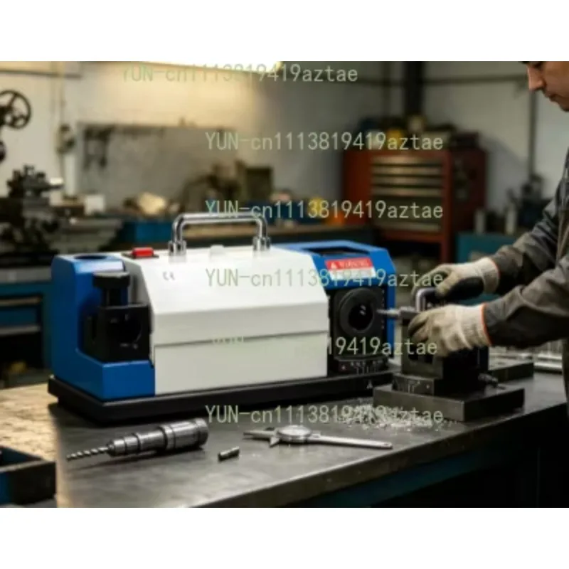 Drill Grinder Automatic Small Knife Drill Special Tool Grinder 90-140° Angle Adjustme 3-13MM Twist Drill Desktop