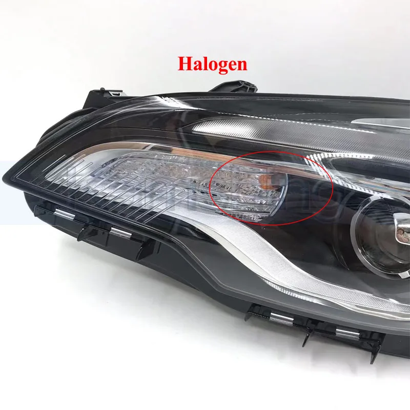 Kamshing الهالوجين أو زينون المصد الأمامي رئيس ضوء رئيس مصباح ل بويك تصور 2014-2017 المصباح الأمامي بدون AFS #4
