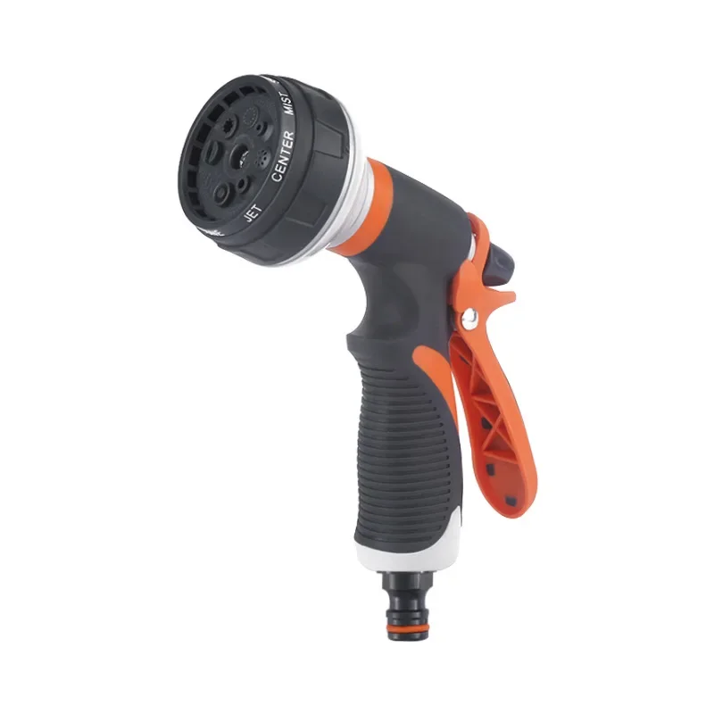 Spray Lawn Watering Gun Garden Nozzle Watering Multi-Function Car Wash High Pressure Durable Hand-Held Hose Sprinkle Nozzle