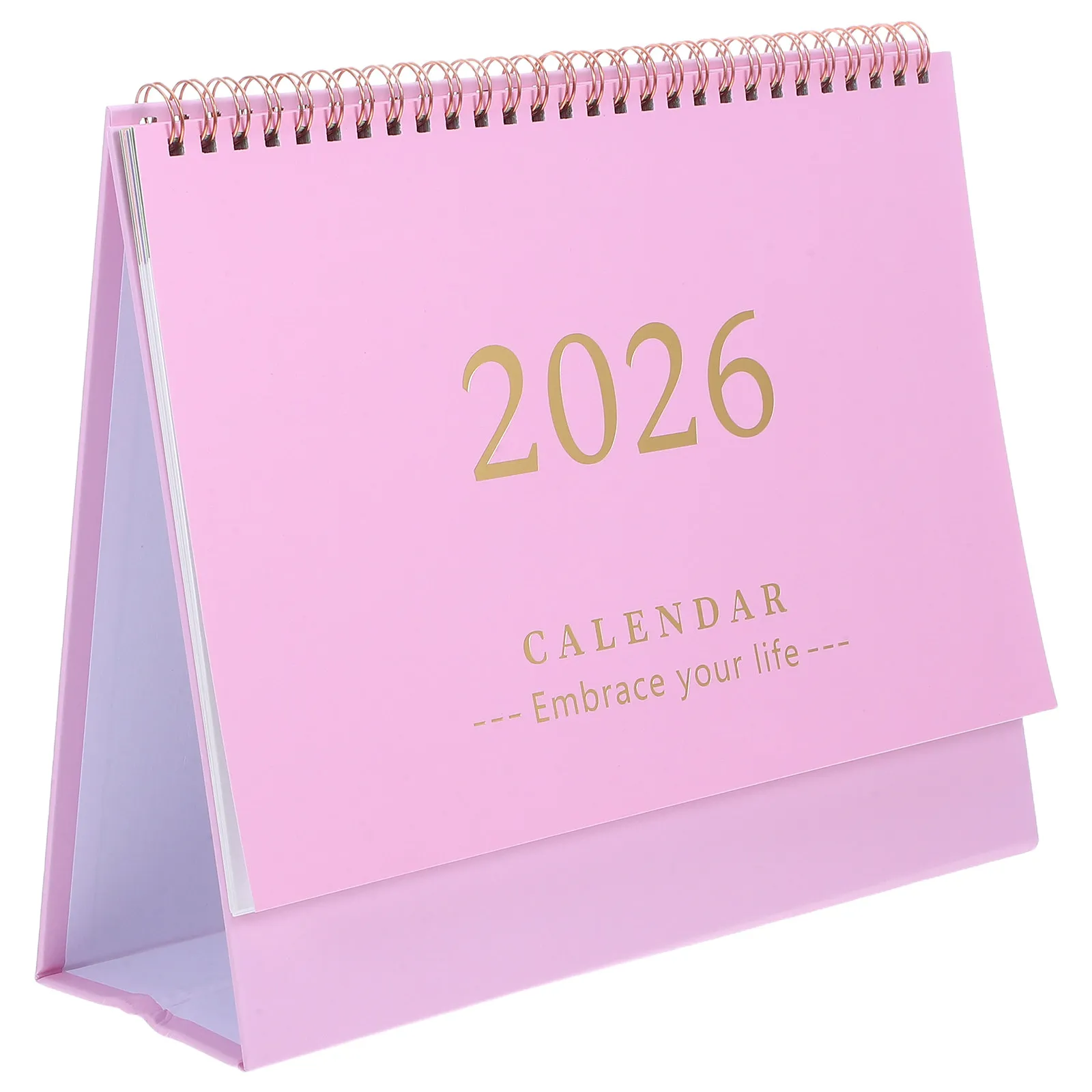 

2026 Desk Calendar Minimalist Stand Up Planner Green Compact Monthly Planner Desktop Time Plan Calendar Office Home Scheduling