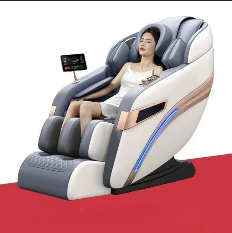 2025 Dual Core Luxury Smart SL Track Spa Massage Chair 6D Zero Gravity Full Body Shiatsu with Air Pressure Wholesale