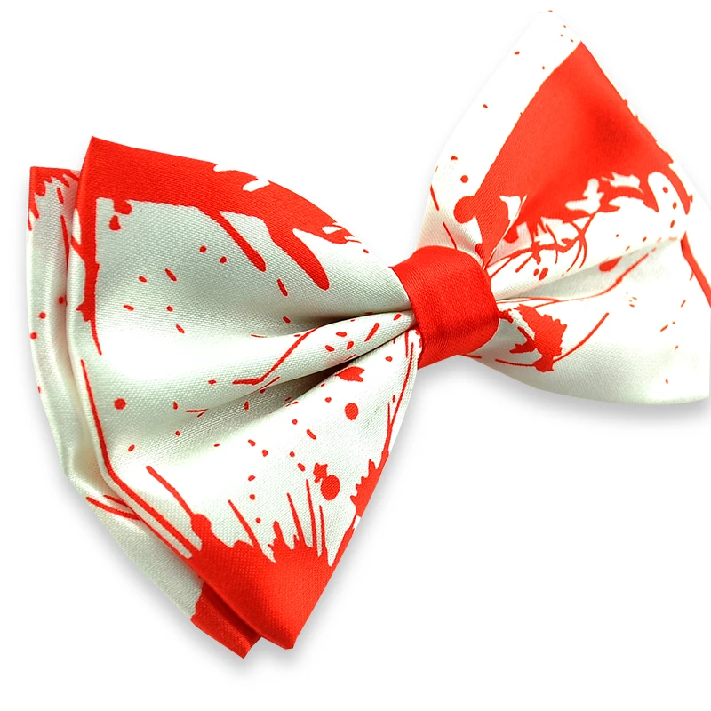 جديد ربطة عنق على شكل فراشة ربطة القوس فيونكة للرجال والنساء "هالوين دم مصاص دماء" تصميم فستان سهرة ربطة عنق Gravata حفل زفاف بووتيس هدية